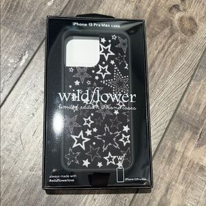 Wildflowers Starry Night iPhone 13 Pro Max Case